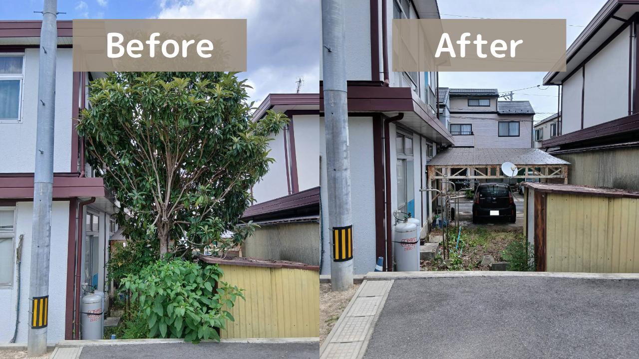 �؂̙���E������beforeafter